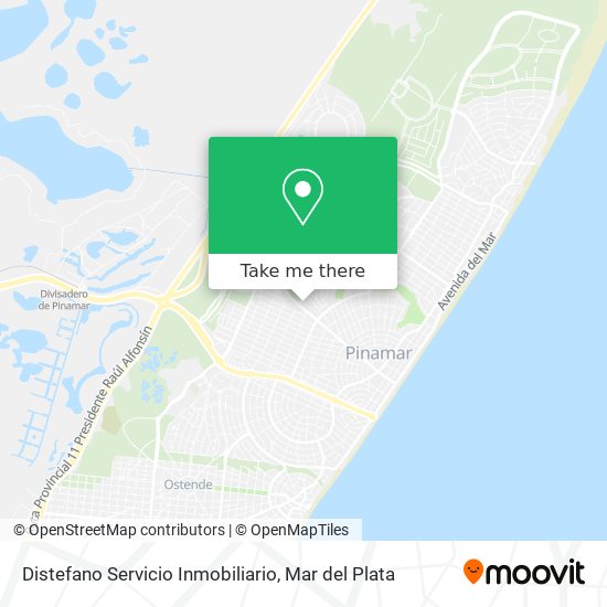 Mapa de Distefano Servicio Inmobiliario