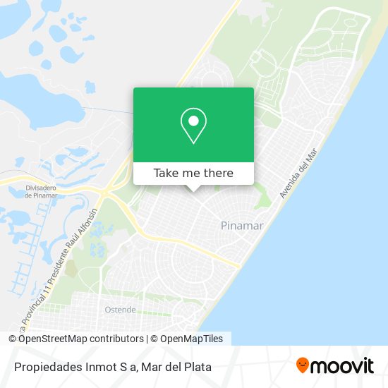 Propiedades Inmot S a map