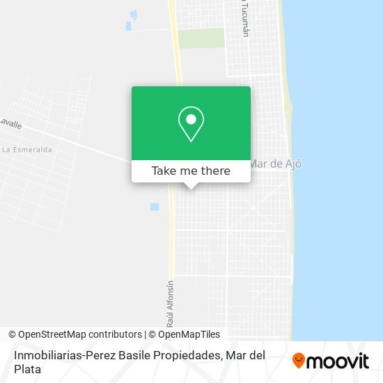 Mapa de Inmobiliarias-Perez Basile Propiedades