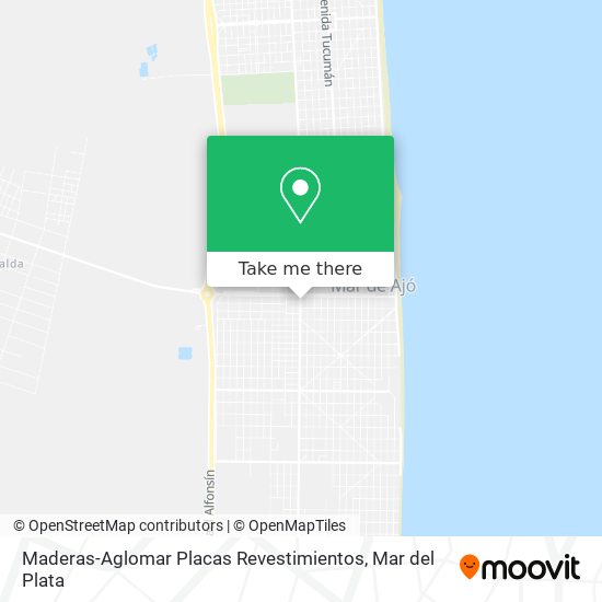 Maderas-Aglomar Placas Revestimientos map