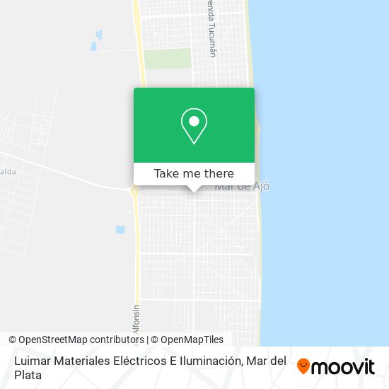 Mapa de Luimar Materiales Eléctricos E Iluminación