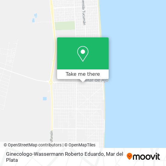 Ginecologo-Wassermann Roberto Eduardo map