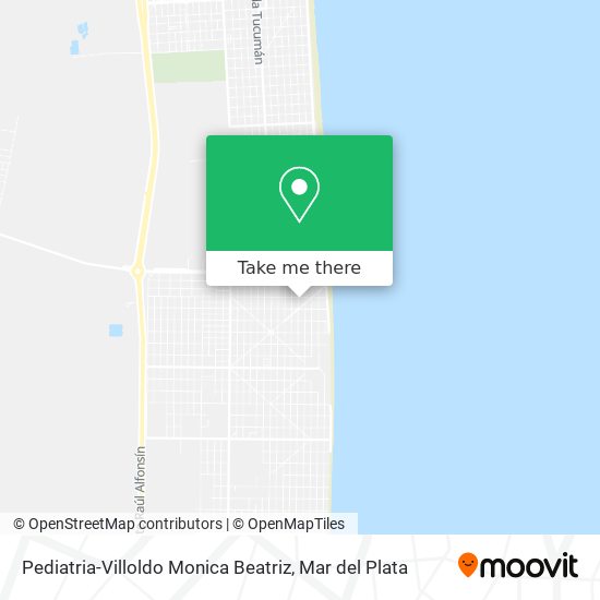 Pediatria-Villoldo Monica Beatriz map