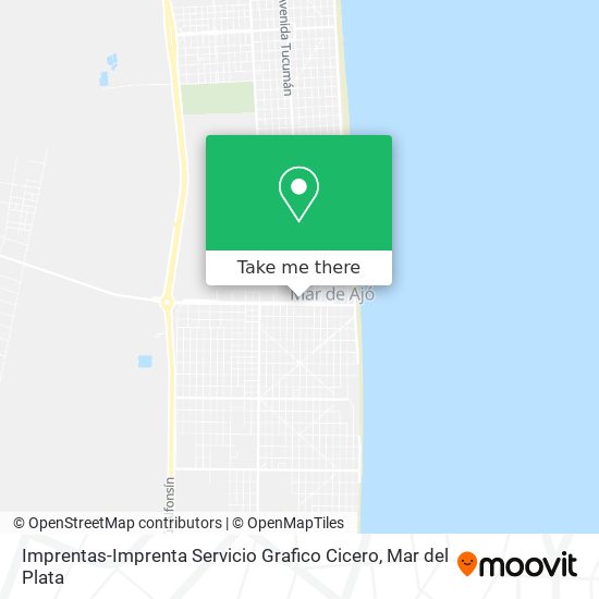 Imprentas-Imprenta Servicio Grafico Cicero map