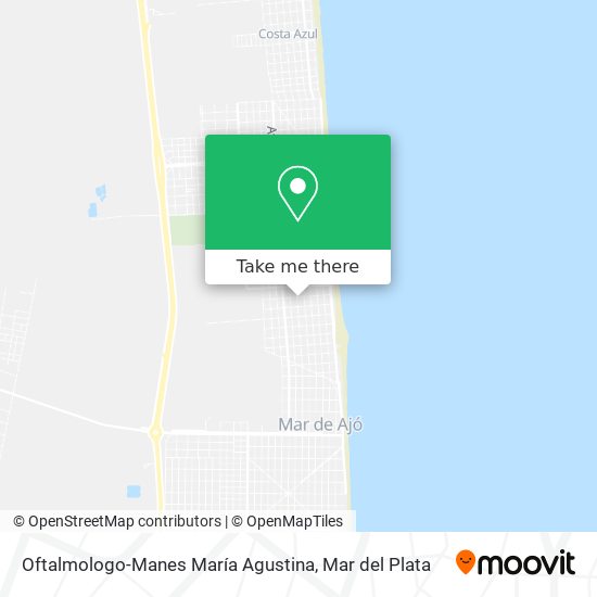 Oftalmologo-Manes María Agustina map