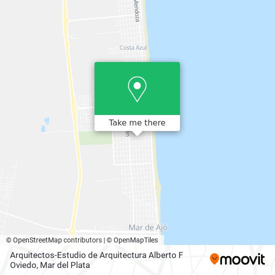 Arquitectos-Estudio de Arquitectura Alberto F Oviedo map