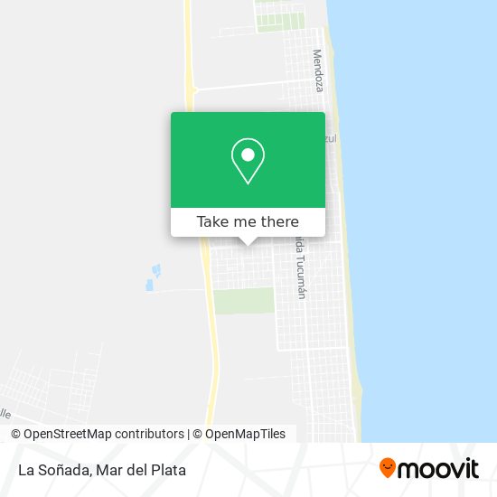Mapa de La Soñada