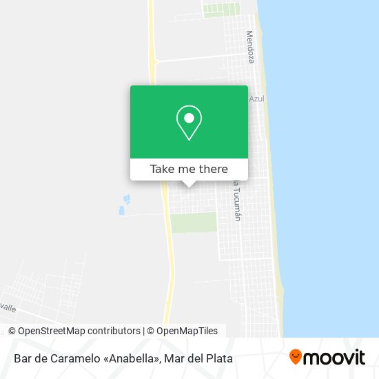 Bar de Caramelo «Anabella» map