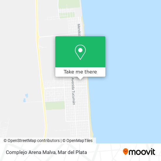 Complejo Arena Malva map
