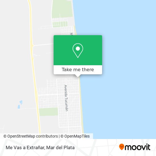 Me Vas a Extrañar map
