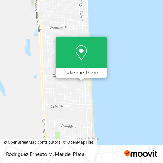 Rodriguez Ernesto M map