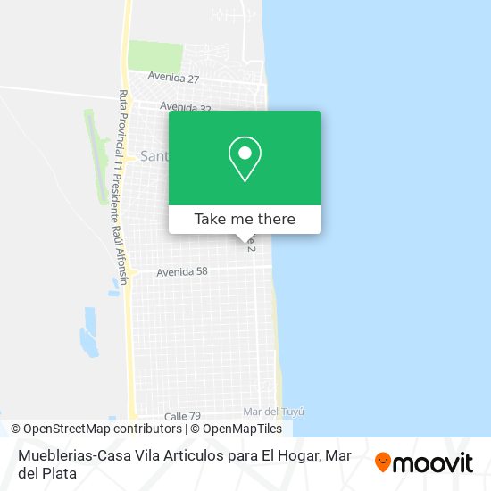 Mueblerias-Casa Vila Articulos para El Hogar map