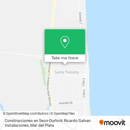 Construcciones en Seco-Durlock Ricardo Galvan Instalaciones map