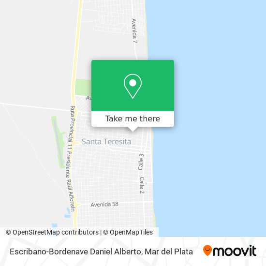 Escribano-Bordenave Daniel Alberto map