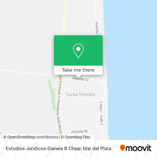 Estudios Juridicos-Dianela B Chaar map