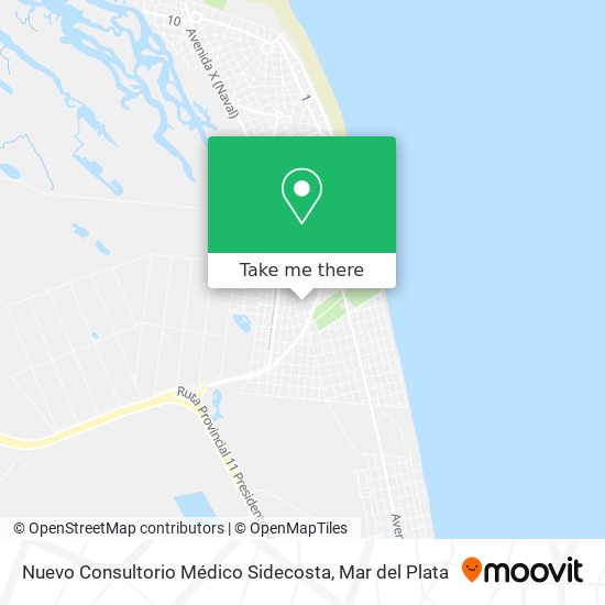 Nuevo Consultorio Médico Sidecosta map