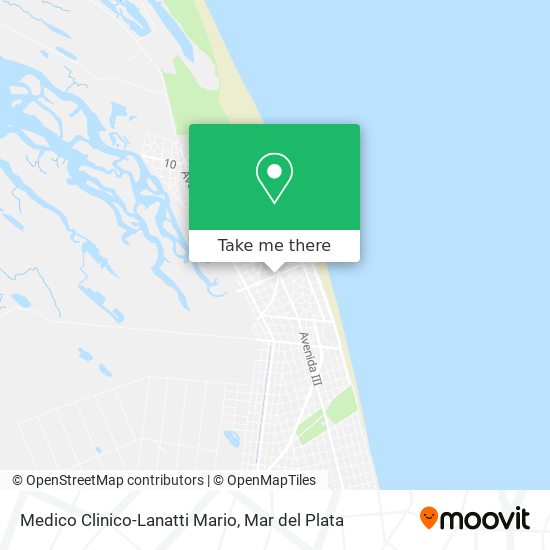 Mapa de Medico Clinico-Lanatti Mario