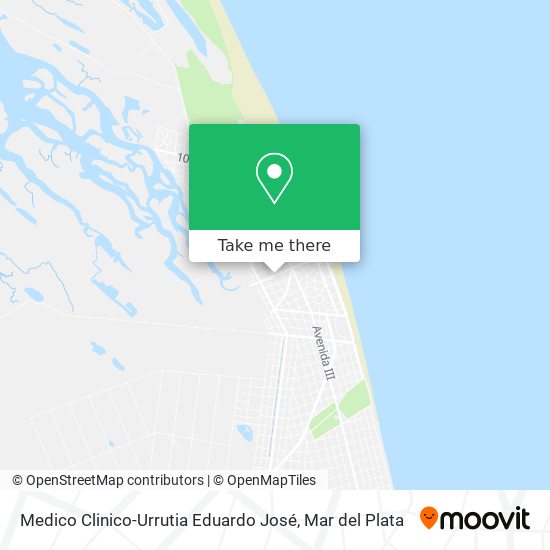 Medico Clinico-Urrutia Eduardo José map