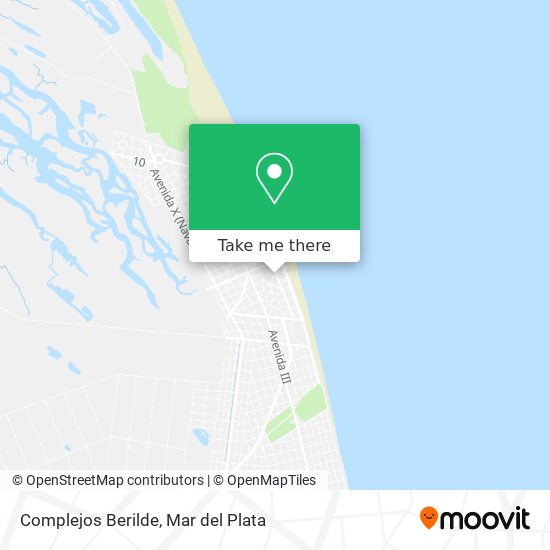 Mapa de Complejos Berilde