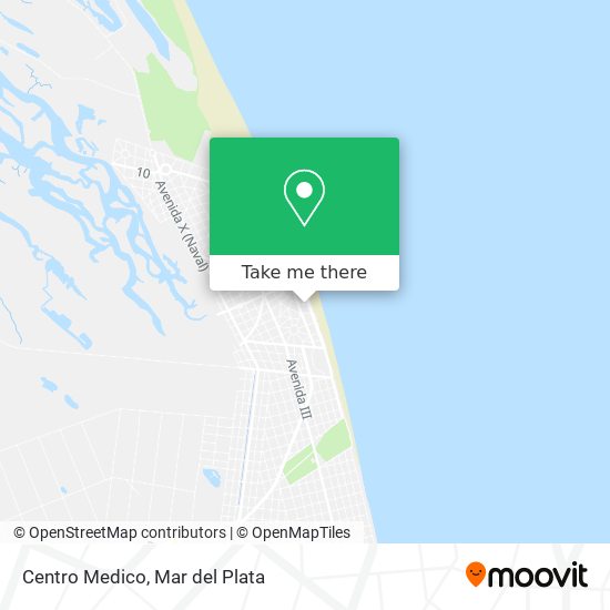 Mapa de Centro Medico