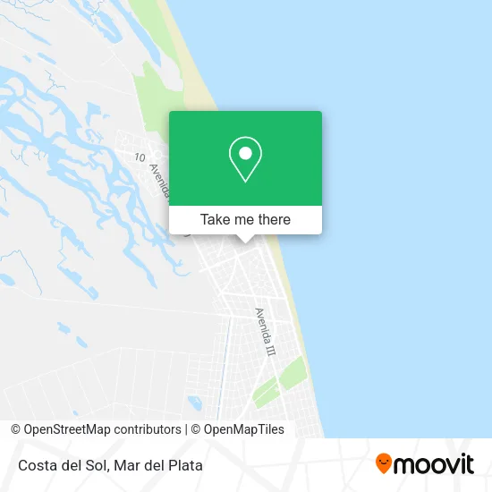 Costa del Sol map