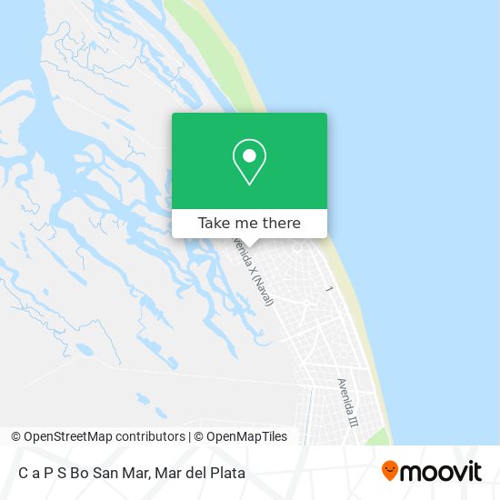 C a P S Bo San Mar map