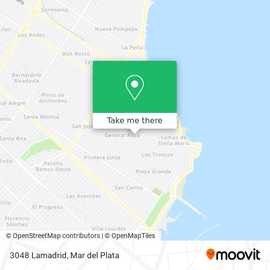 3048 Lamadrid map