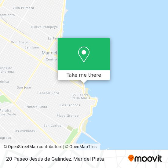20 Paseo Jesús de Galindez map