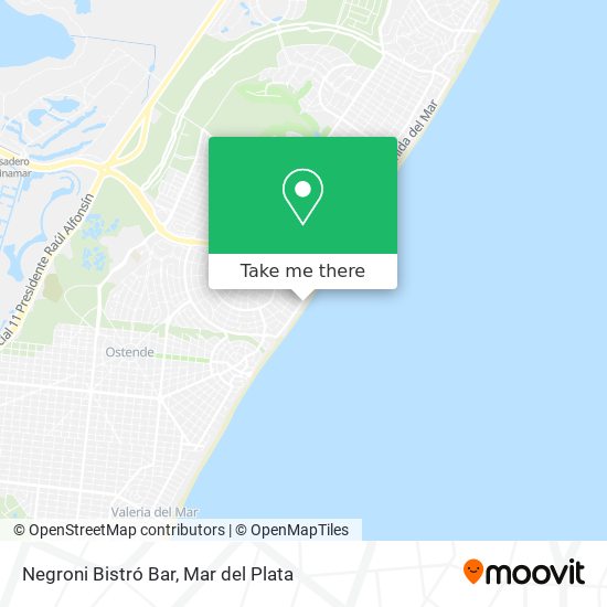 Negroni Bistró Bar map