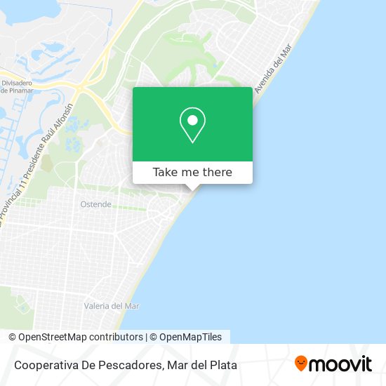 Cooperativa De Pescadores map