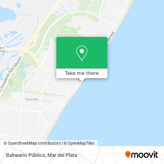 Balneario Público map