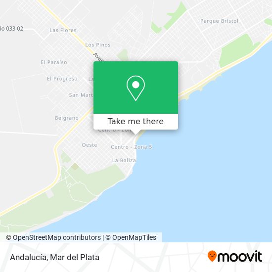 Mapa de Andalucía