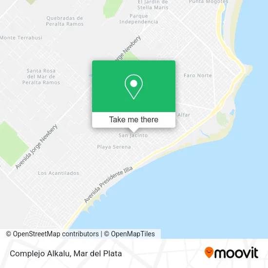 Complejo Alkalu map