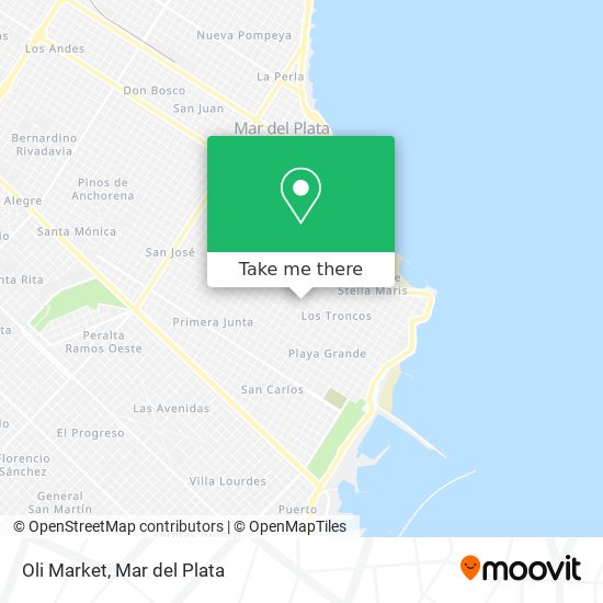 Mapa de Oli Market