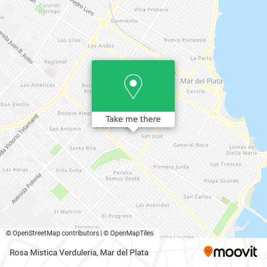 Rosa Mistica Verduleria map