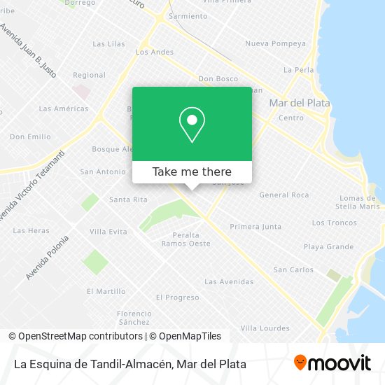 La Esquina de Tandil-Almacén map