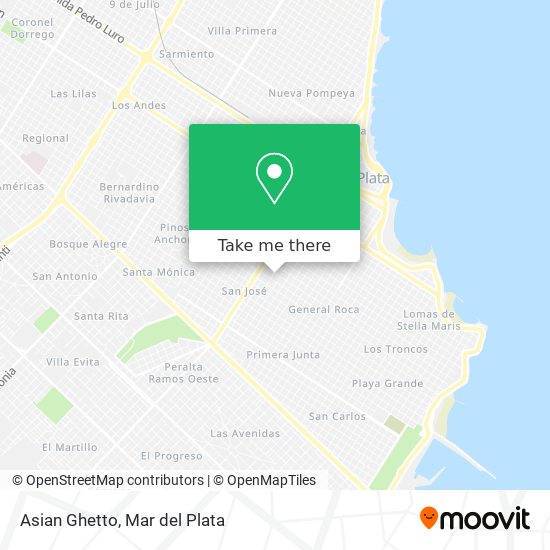 Mapa de Asian Ghetto