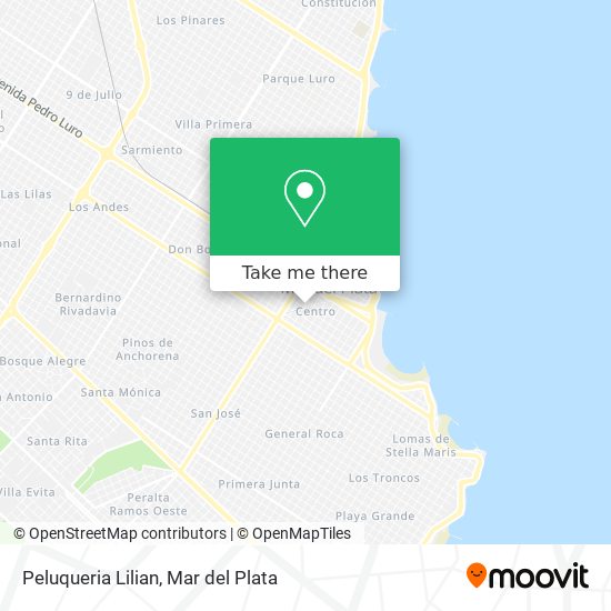 Peluqueria Lilian map