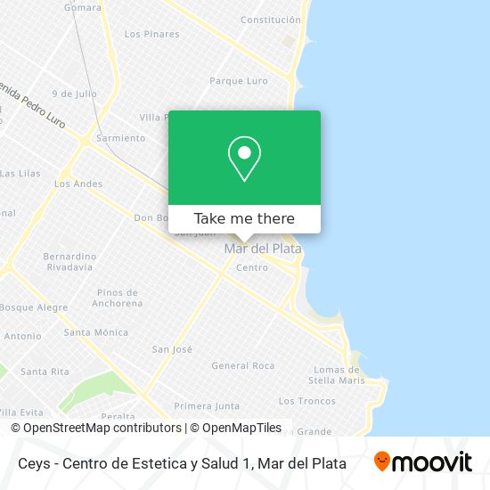 Ceys - Centro de Estetica y Salud 1 map