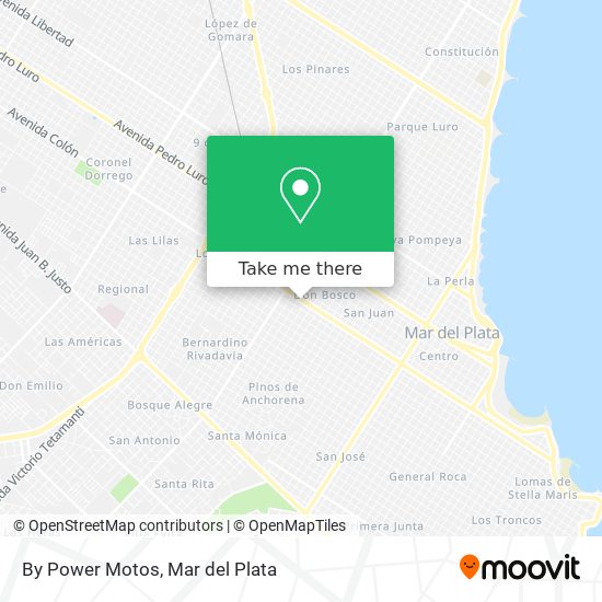 By Power Motos map