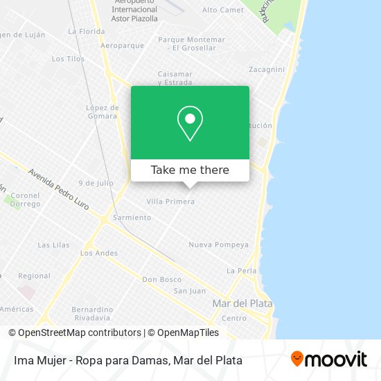 Mapa de Ima Mujer - Ropa para Damas