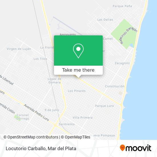 Locutorio Carballo map