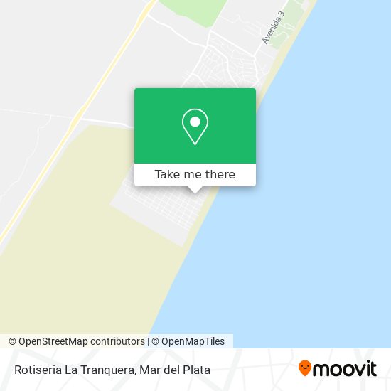 Mapa de Rotiseria La Tranquera