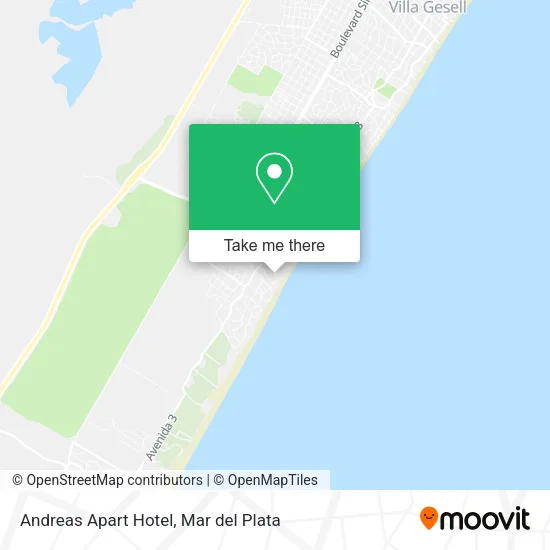 Andreas Apart Hotel map