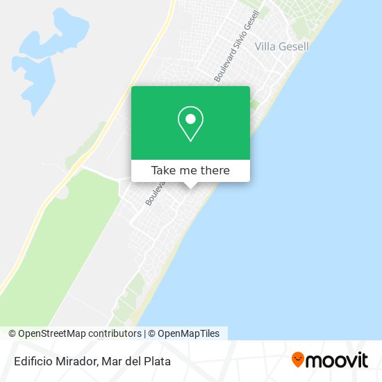 Mapa de Edificio Mirador