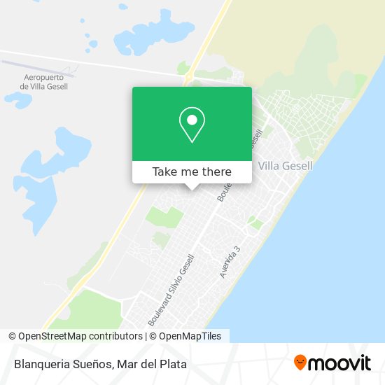 Blanqueria Sueños map