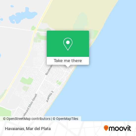 Mapa de Havaianas