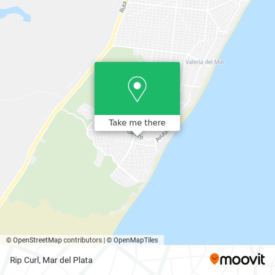 Mapa de Rip Curl