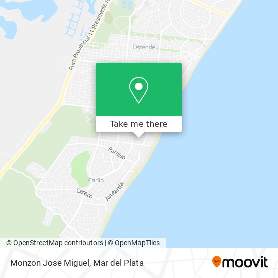 Mapa de Monzon Jose Miguel