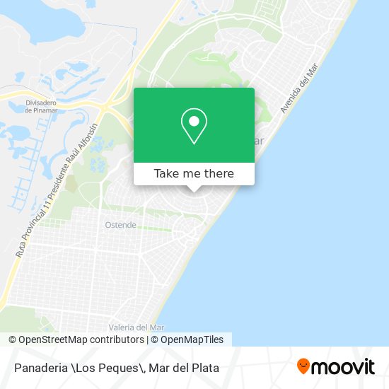 Panaderia \Los Peques\ map